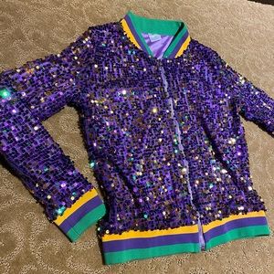 Madi gra sequins jacket